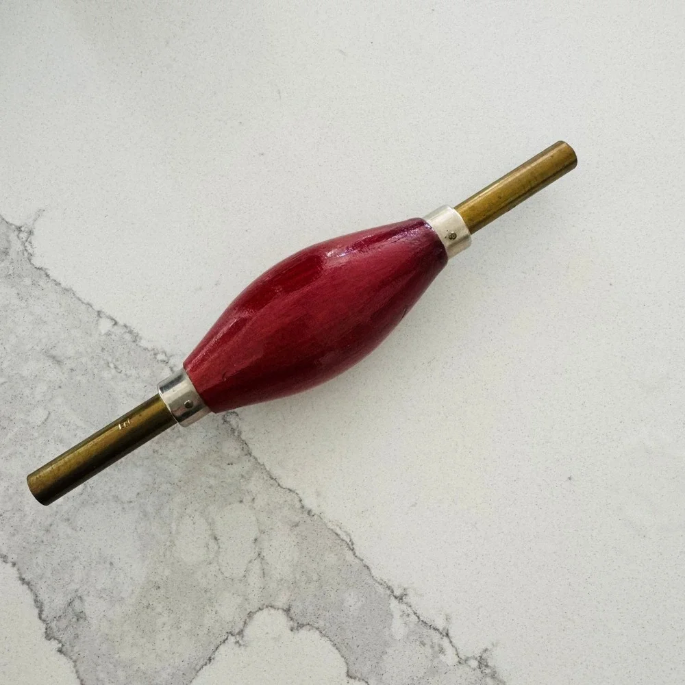 Vintage West Germany‎ Wood Metal Clock Key Handle Tool Scribe Side B